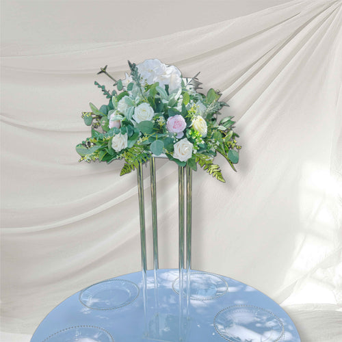 Clear Acrylic Centerpiece Stands – Tall (31.5”) | Add-On Only