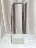 Clear Acrylic Centerpiece Stands – Tall (31.5”) | Add-On Only
